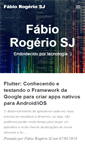 Mobile Screenshot of fabiorogeriosj.com.br