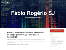 Tablet Screenshot of fabiorogeriosj.com.br
